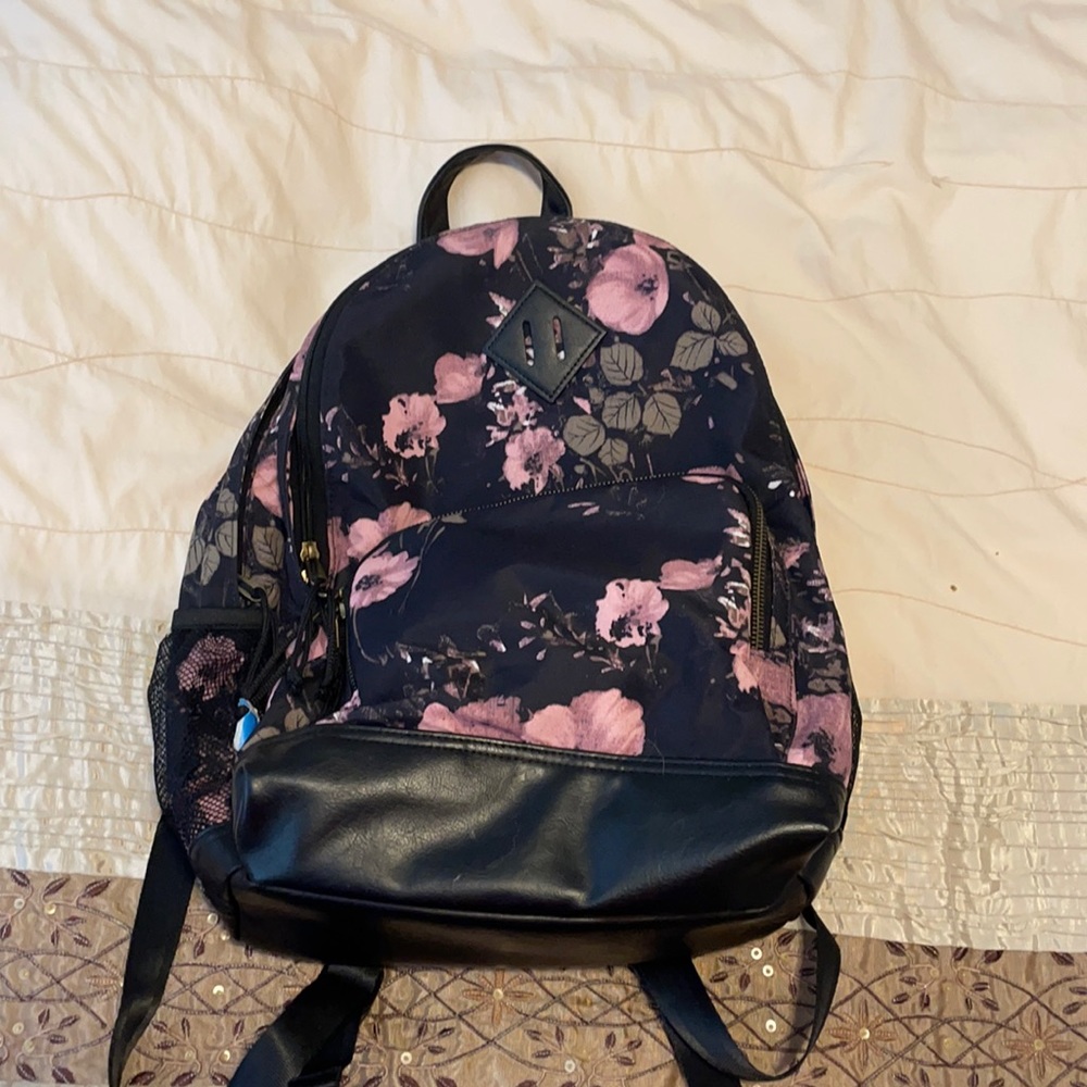 Floral backpack